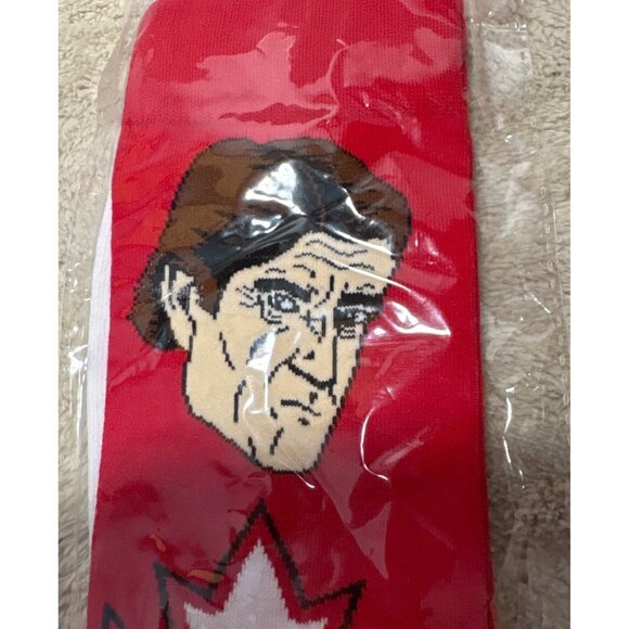 Coors Light Red & White Socks Mike Babcock 2016 Team Canada World Cup New - Picture 4 of 4